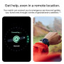Google Pixel Watch 4 (Polished Silver Aluminium Case/Iris Active Band ) 41MM