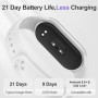 Xiaomi Mi Band 10 - 1.72" Amoled Display | 233 mAh Battery  (Glacier Silver) | Global English Variant