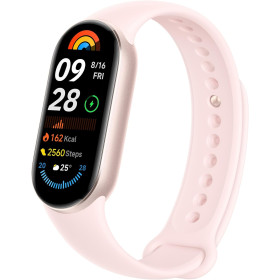Xiaomi Mi Smart Band 9 -1.62" Amoled Display | 233 mAh Battery | Up to 21 Days of Battery Life (Mystic Rose)