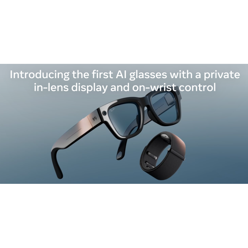 Meta Ray-Ban Display & Neural Band AI Glasses | In-Lens Display