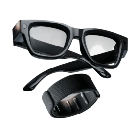 Meta - Ray-Ban Display & Neural Band | AI glasses with in-lens display - Shiny frame