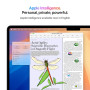 Apple 2025 MacBook Air (13.6-inch, Apple M4 chip with 10-core CPU and 10-core GPU, 16GB Unified Memory, 256GB) - Starlight