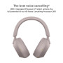 Sony WH-1000XM5 Best Active Noise Cancelling Wireless Bluetooth Over Ear Headphones ,Battery Life 30 Hrs -Smoky Pink