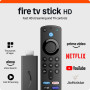 Amazon Fire TV Stick HD (newest model), Alexa Voice Remote with TV power & volume controls, full HD streaming device