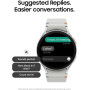 SAMSUNG Galaxy Watch 7 44mm Bluetooth AI Smartwatch(BT+LTE), Fitness Tracker, 2024, Silver