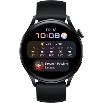 Huawei Watch 3 LTE - Smartwatch with 1.43'' AMOLED Display, 3 Days Battery Life, 24/7 SpO2 (Black)
