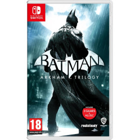 WB Games : Batman: Arkham Trilogy - Nintendo Switch – OLED Model, Nintendo Switch, Nintendo Switch Lite