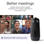 Meeting Owl 4+ 360-Degree,Conference Camera (Automatic Speaker Focus, Certified for Microsoft Teams)
