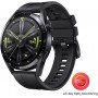 Huawei Watch GT 3 46 mm Smartwatch, Durable Battery Life, All-Day SpO2 Monitoring,Bluetooth Calling (Black)