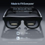 XREAL One Pro AR Glasses with X1 Chip,XR Glasses for iPhone 17/16, Steam Deck, ROG, Mac, PC, Android & iOS M (IPD 57-66mm)