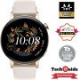 Huawei Watch GT 3 42 mm Smartwatch, Durable Battery Life, All-Day SpO2 Monitoring,Bluetooth Calling (Milo White)