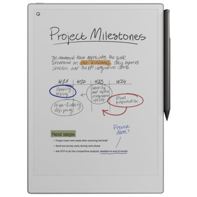 reMarkable Paper Pro (Black)  11.8" 64GB Paper Tablet with Marker Plus Pen with Eraser