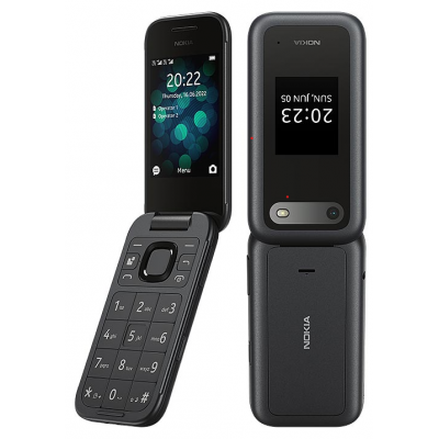 Nokia 2660 Flip, Unisoc T107,​ Dual Sim (Black)