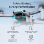 DJI Mini 4K Fly More Combo Drone with 4K Camera and 3-Axis Gimbal