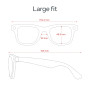 Ray-Ban Meta - Wayfarer (Gen 2) glasses with Meta AI, Audio, Photo, Video Compatability - Clear lenses - Matte Black