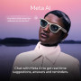 Ray-Ban Meta - Wayfarer (Gen 2) glasses with Meta AI, Audio, Photo, Video Compatability - Clear lenses - Matte Black