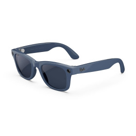 Ray-Ban Meta - Wayfarer (Gen 2) glasses with Meta AI-Transitions Sapphire lenses-Shiny Cosmic Blue