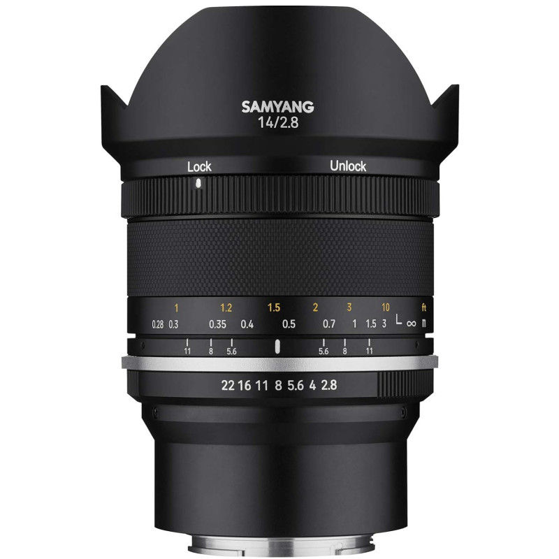 SAMYANG 14mm F2.8 マニュアルフォーカスレンズ Samyang MF 14mm f/2.8 WS Mk2 Manual Focus Lens for FUJIFILM X