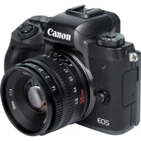 7artisans 35mm f/1.4 Lens for Canon EF-M / Black
