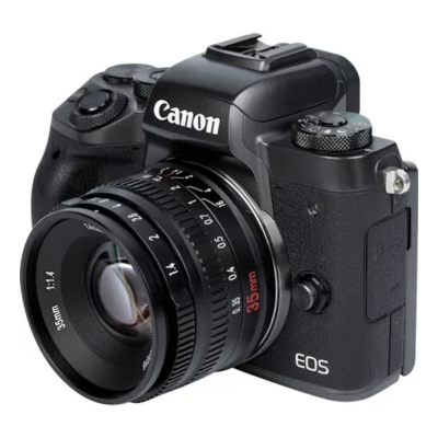 7artisans 35mm f/1.4 Lens for Canon EF-M / Black