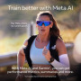 Oakley | Meta Vanguard with Meta AI, Audio, Photo, Video Compatibility - White, Prizm™ Black