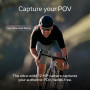 Oakley | Meta Vanguard with Meta AI, Audio, Photo, Video Compatibility - White, Prizm™ Black