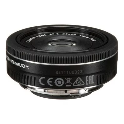 Canon EF-S 24mm f/2.8 STM Pancake Lens for Canon APS-C DSLR