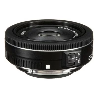Canon EF-S 24mm f/2.8 STM Pancake Lens for Canon APS-C DSLR