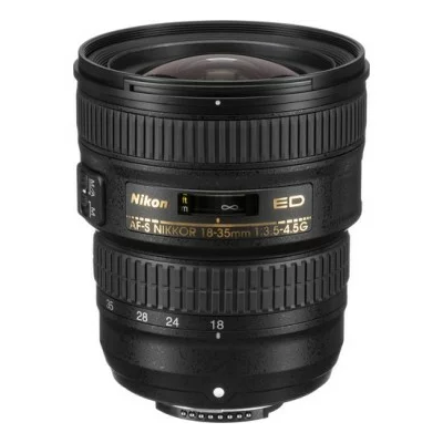 Nikon AF-S Nikkor 18-35mm f/3.5-4.5G ED Lens, NI183535GED
