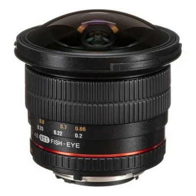 Samyang 12mm F 2.8 ED AS NCS Fisheye Lens for Nikon F Mount with AE Chip, SY12M-N