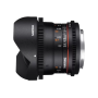 Samyang 12mm T3.1 VDSLR ED AS NCS Fisheye Lens for MFT