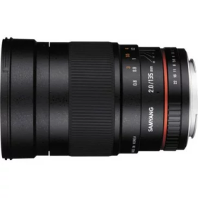 Samyang 135mm F 2.0 ED UMC Lens for Pentax K Mount, SY135M-P