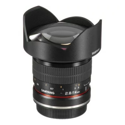 Samyang 14mm F 2.8 ED AS IF UMC Lens for Canon EF with AE Chip, SYAE14M-C