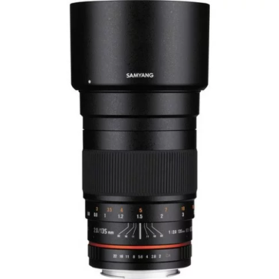 Samyang 135mm F 2.0 ED UMC Lens for Pentax K Mount, SY135M-P