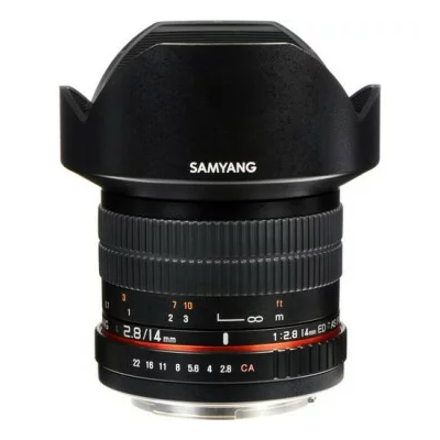 Samyang 14mm F 2.8 ED AS IF UMC Lens for Canon EF, SY14M-C