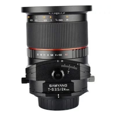 Samyang 24mm F 3.5 ED AS UMC Tilt-Shift Lens for Canon EF, SYTS24-C