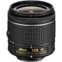 Nikon AF-P DX Nikkor 18-55mm f/3.5-5.6G VR Lens, NI185535VR