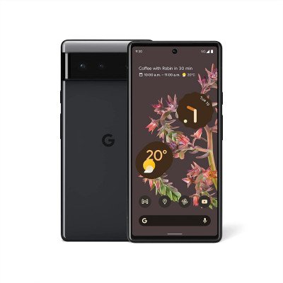 Google Pixel 6 5G (Stromy Black, 8GB RAM, 128GB Storage)