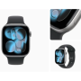 Apple Watch Series 11 (GPS) 46mm Space Gray Aluminum Case with Black Sport Band , M/L – Space Gray