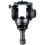 Manfrotto Tripod with Fluid Video Head Lightweight with Side Lock, MVK500AM