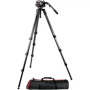 Manfrotto 504 Fluid Video Head & 536 CF Single Leg Tripod 504HD,536K