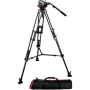 Manfrotto 504 Fluid Video Head & 546B Alu Twin Leg Tripod, 504HD,546BK