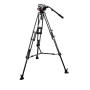 Manfrotto 504 Fluid Video Head & 546B Alu Twin Leg Tripod, 504HD,546BK