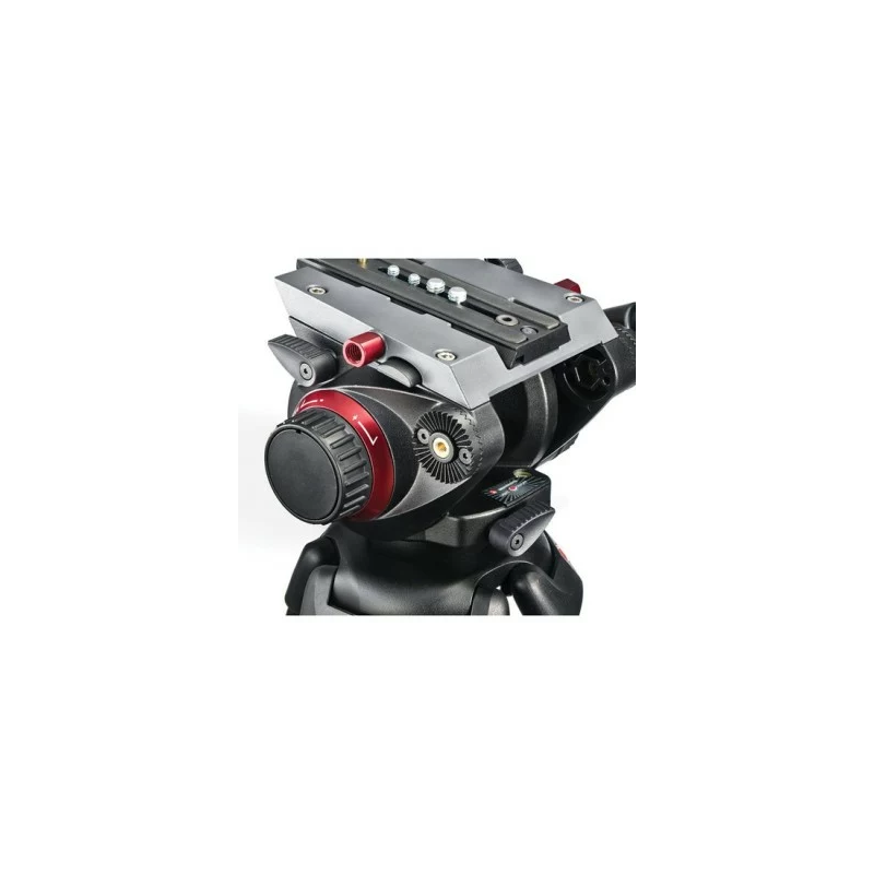Manfrotto 504HD Fluid Video Head with 546B Aluminium Twin Leg