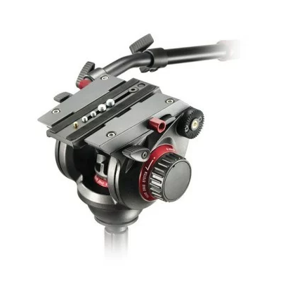 Manfrotto 504HD Fluid Video Head with 546B Aluminium Twin Leg