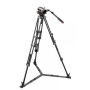 Manfrotto 504 Fluid Video Head & 546GB Alu Twin Leg Tripod, 504HD,546GBK