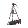 Manfrotto 504 Video Head w/CF Twin Leg Tripod MS 100/75mm MVK504TWINMC