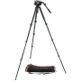 Manfrotto 504HD Fluid Head & Aluminum Video Tripod Kit MVT535AQ