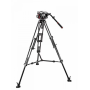 Manfrotto 509 Fluid Video Head & 545B Alu Twin Leg Tripod, 509HD,545BK
