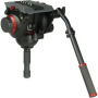 Manfrotto 509 Fluid Video Head & 545B Alu Twin Leg Tripod, 509HD,545BK